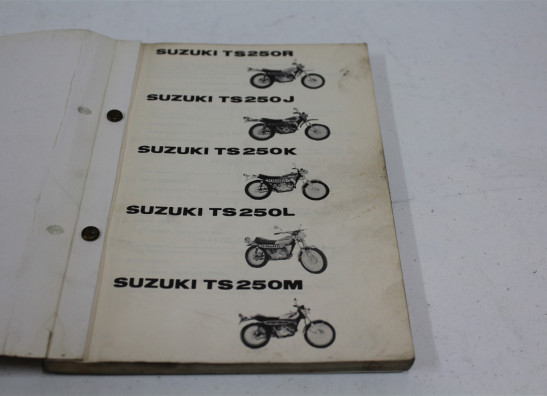 Onderdelenboek Suzuki TS 250