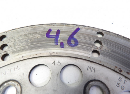 Remschijf voor links Kawasaki LTD 454