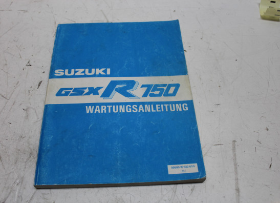 Werkplaatshandboek Suzuki GSX R 750 1985-1989