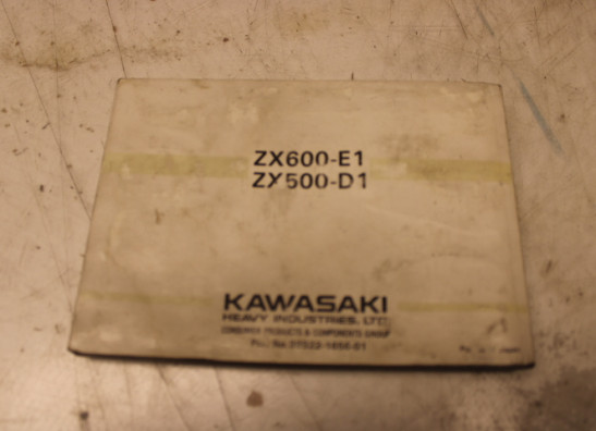 Manuel Kawasaki ZZR 600