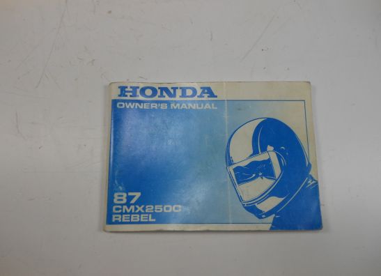 Fahrerhandbuch Honda CMX 250 