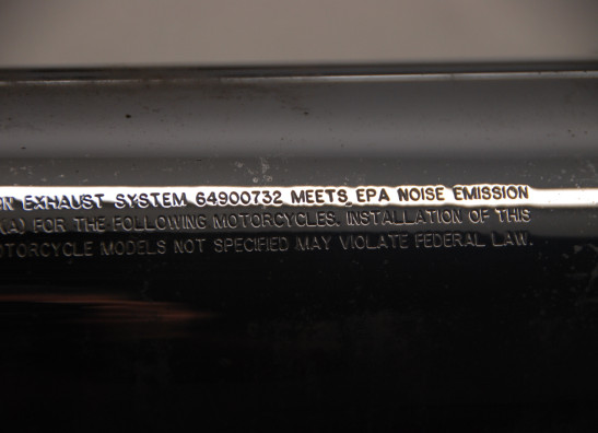 Sports exhaust Harley Davidson Touring FL