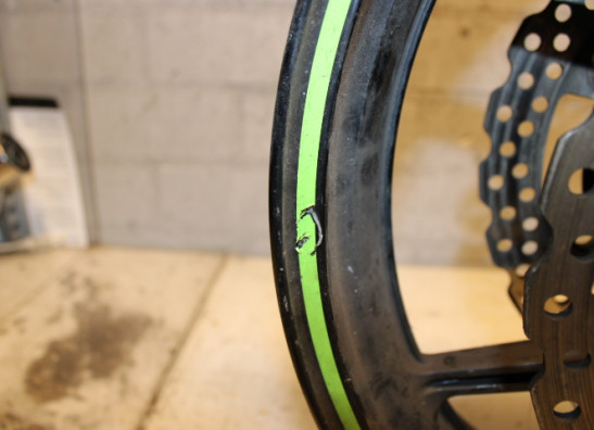 Voorwiel compleet Kawasaki ER 6