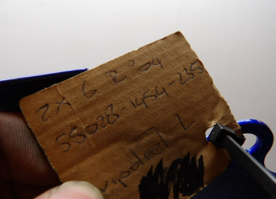 Linker zijkuip Kawasaki ZX 6 R