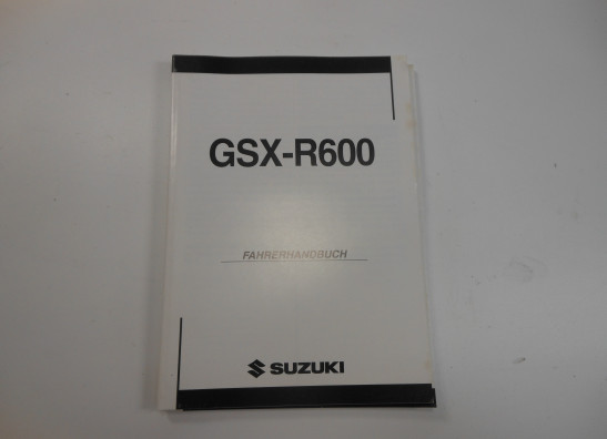 Manuel Suzuki GSX R 600