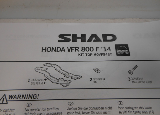 Top-case-trager Honda VFR 800 I