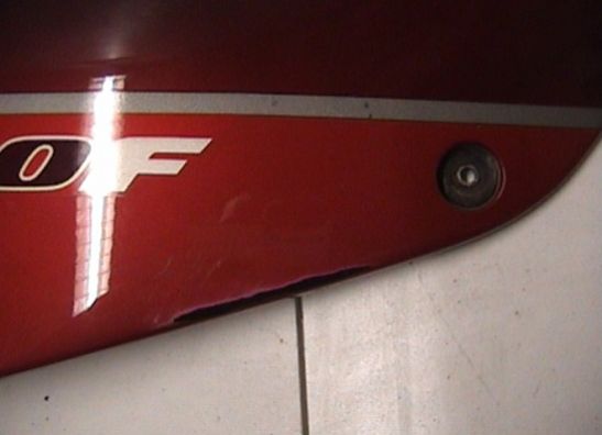 Cowl rear right Suzuki GSX F 1100