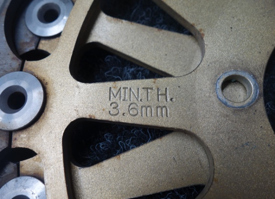 Brake disc set Benelli TNT 1130 cafe racer