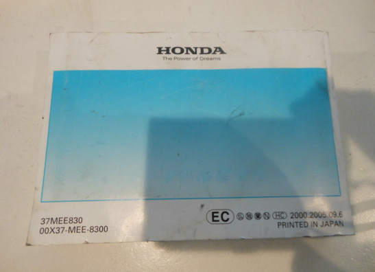 Manuel Honda CBR 600 RR