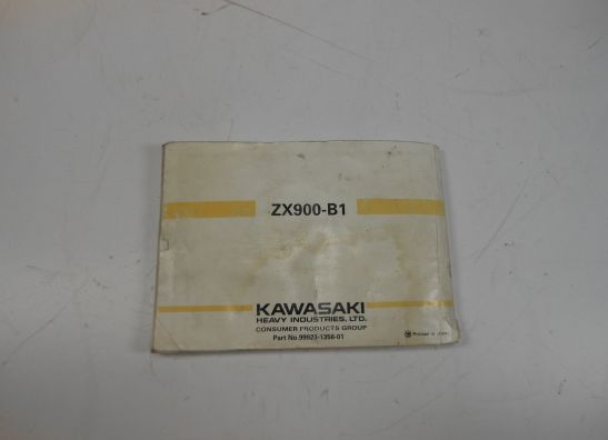 Instructieboekje Kawasaki ZX 9 R