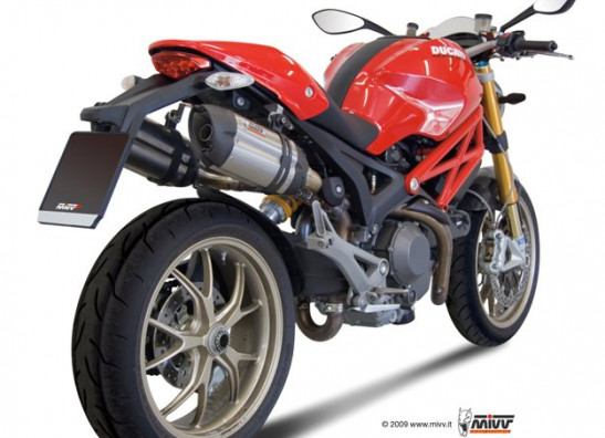 Uitlaat Ducati monster 796