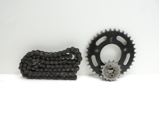 Ketting en tandwielset Honda XBR 500