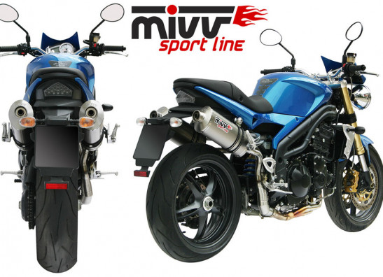 Muffler Triumph Speed Triple 1050