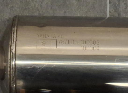 Auspuff Yamaha YZF 750