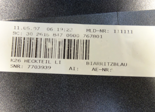 Heck links BMW R 1200 RT