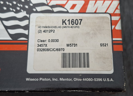 Kit de pistón completo Harley Davidson FLH Duo Glide