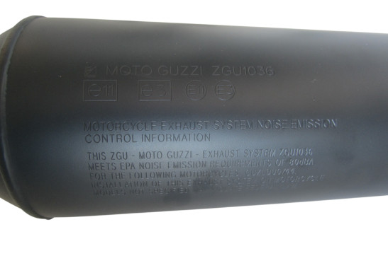 Uitlaat Moto Guzzi V 7 Stone