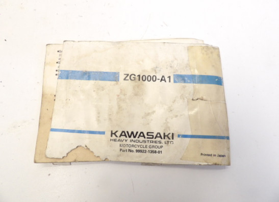 Manuel Kawasaki GTR 1000