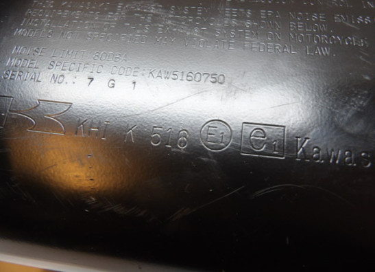 Muffler Kawasaki Z 750