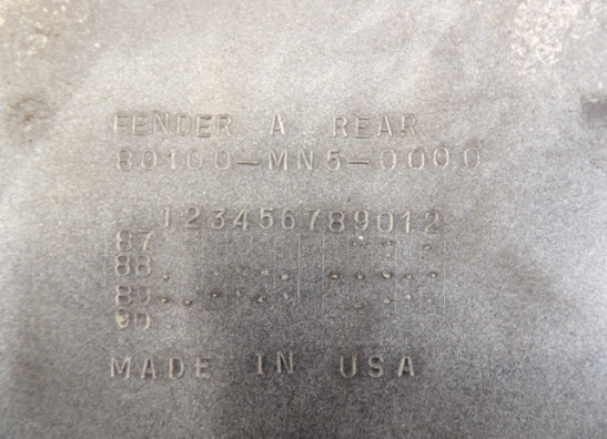 Kentekenplaathouder Honda Goldwing GL