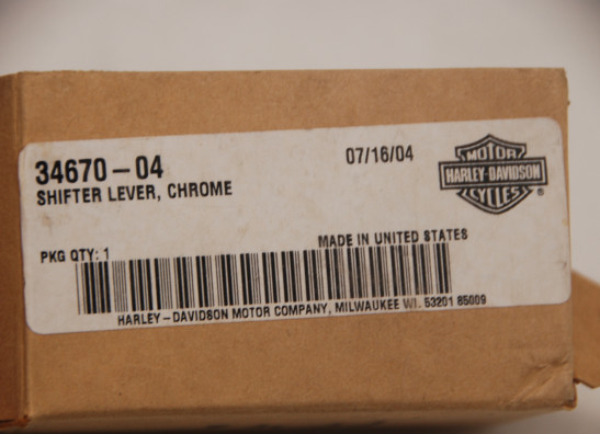 Gear change pedal  Harley Davidson Sportster