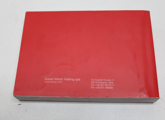 Instructieboekje Ducati monster 696