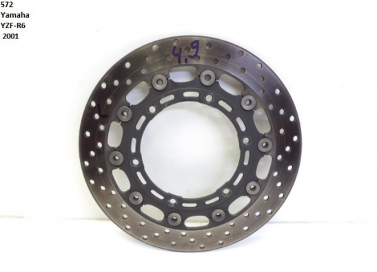 Remschijf voor links Yamaha YZF R6