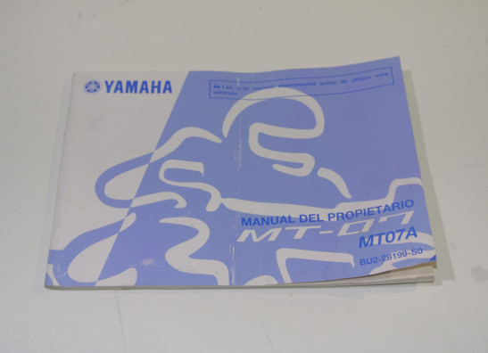 Manuel Yamaha MT 07
