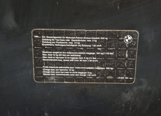 Topkoffer BMW K 1100 LT