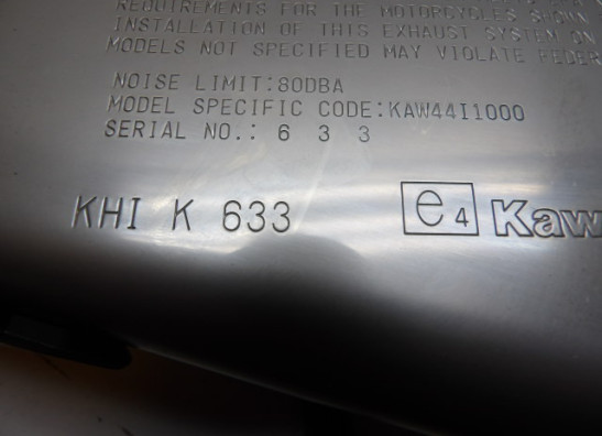 Auspuff Kawasaki Z 1000