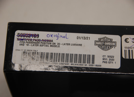 Duo voetsteun set Harley Davidson Softtail