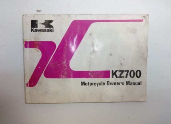 Instructieboekje Kawasaki Z 750