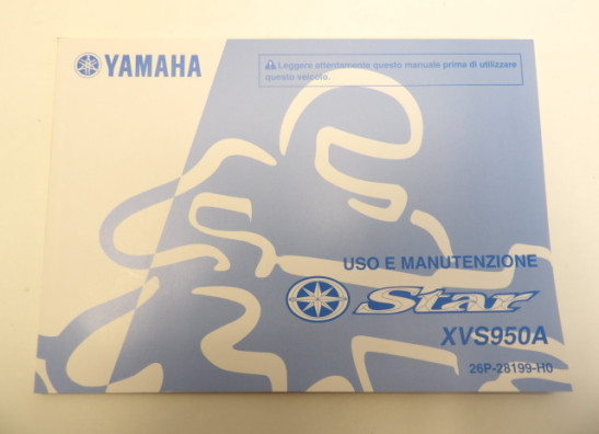 Fahrerhandbuch Yamaha XVS 950 A Midnight Star