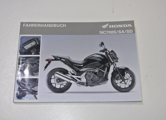Fahrerhandbuch Honda NC 700 S