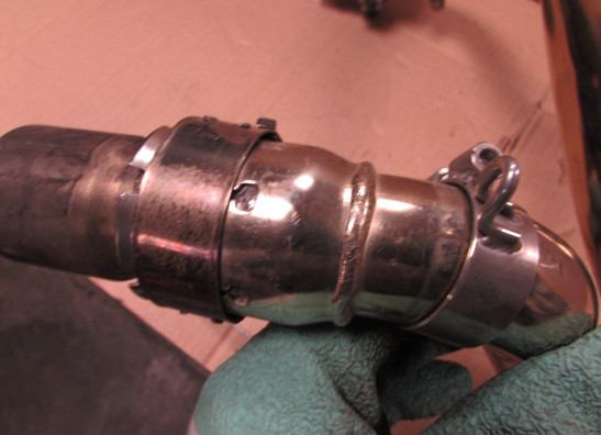 Uitlaatbochten Triumph Speed Triple 1050