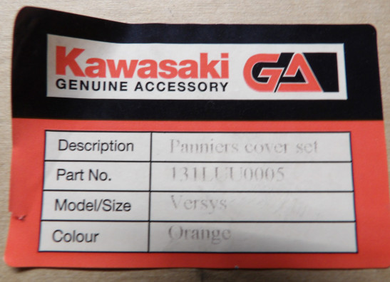 Saddlebag cover right Kawasaki VERSYS 1000