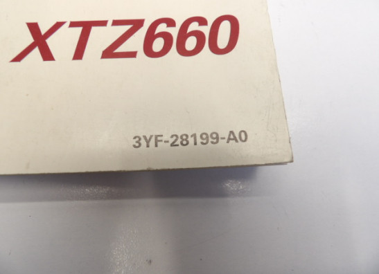 Fahrerhandbuch Yamaha XTZ Tenere