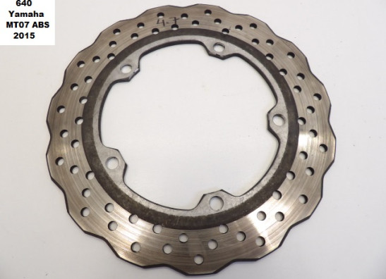Rear brake disc Yamaha MT 07