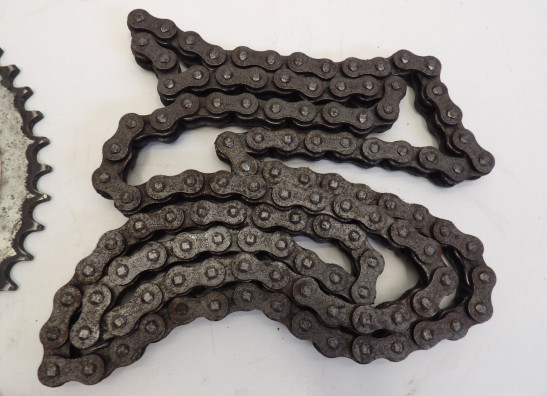 Chain and sprocket kit Kawasaki 650 Vulcan S