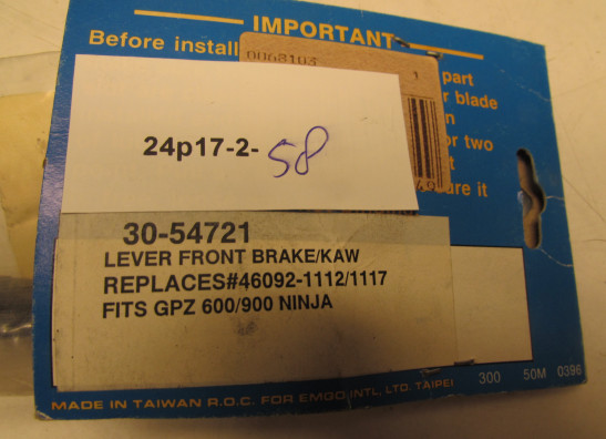 Braking lever Kawasaki GPZ 600