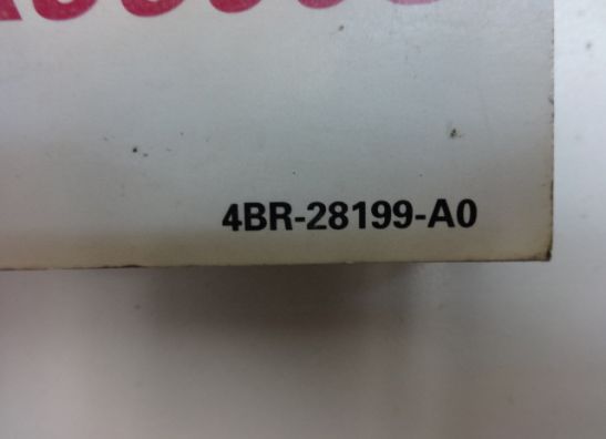 Manuel Yamaha XJ 600 Diversion