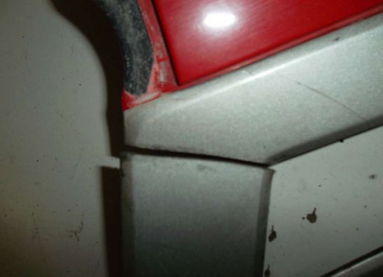 Heck links Suzuki GSX F 600