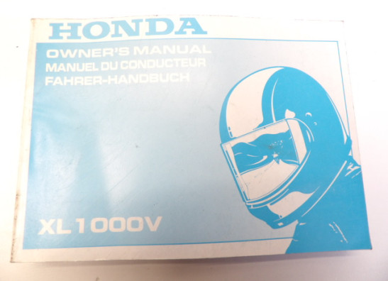 Instructieboekje Honda XL 1000 V Varadero
