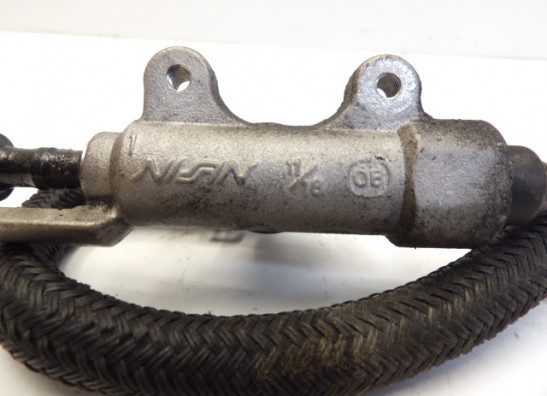 Rempomp achter Honda ST 1100 Pan European