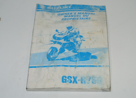 Instructieboekje Suzuki GSX R 750