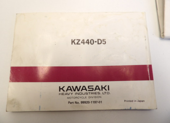 Instructieboekje Kawasaki LTD 440