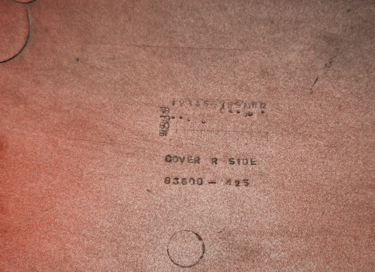 Rechter zijkuip klein Honda CB 750 