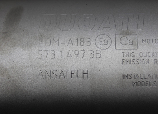 Muffler Ducati Multistrada V4