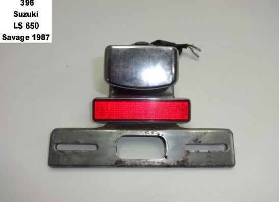 License plate holder Suzuki LS 650