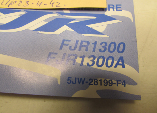 Fahrerhandbuch Yamaha FJR 1300